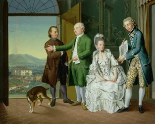 An Interior with Elegant Company